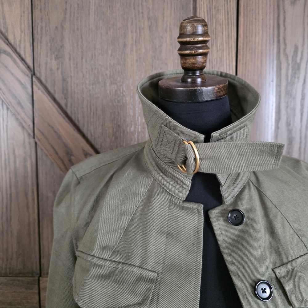 A.L.C. Olive Green Military-Style Utility Jacket - Picture 2 of 4